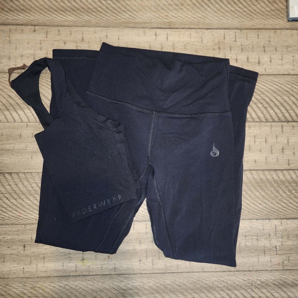 Black Ryderwear Activewear Set